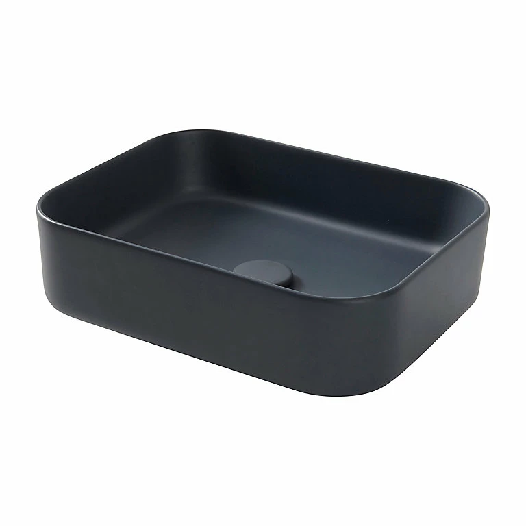 Castorama Vasque à Poser Céramique Gris Anthracite Mat GoodHome Tekapo 3 Castorama Vasque à Poser Céramique Gris Anthracite Mat GoodHome Tekapo