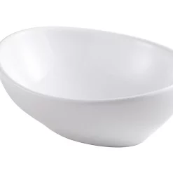 Castorama Vasque à Poser Ovale Céramique Blanche GoodHome Nessa