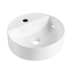 Castorama Vasque à Poser Ronde Céramique Blanc Kalvin