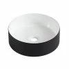 Castorama Vasque à Poser Ronde Céramique Noir Et Blanc Albi -castorama Soldes vasque a poser ronde ceramique noir et blanc albi3760232703038 01c FR CF