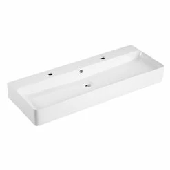 Castorama Vasque à Suspendre Rectangulaire Céramique Blanc Malaga